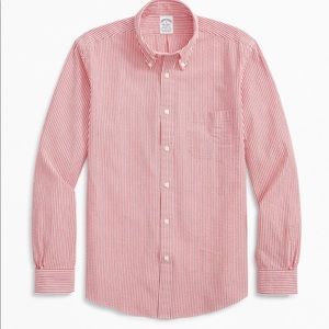 Brooks Brothers Regent Fit Irish Linen Sport Shirt